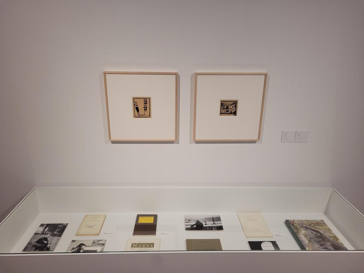 Una selección de cuadros y obras literarias de Ramón Gaya, expuestas en la Fundación Cristino de Vera