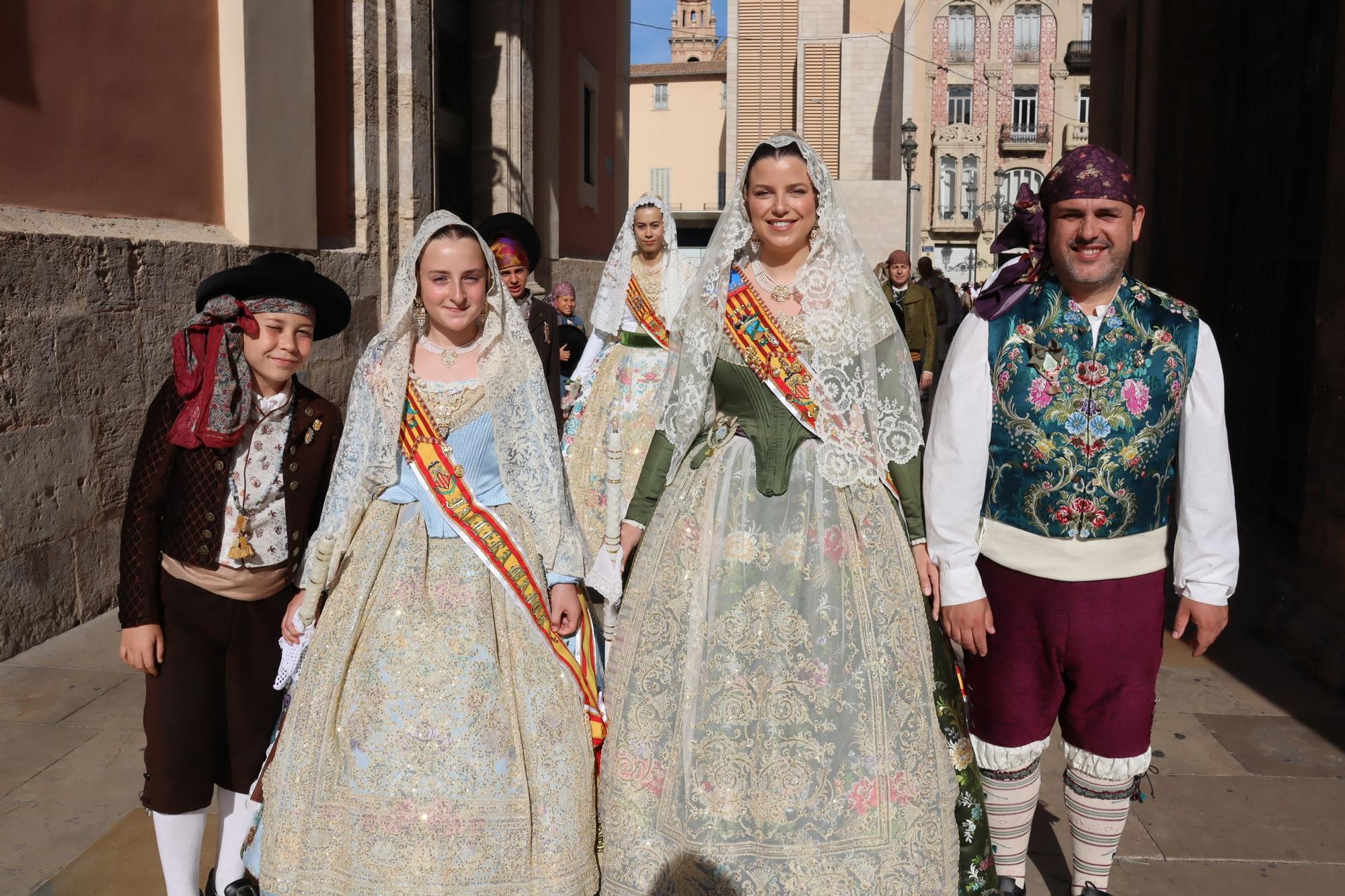 Las comisiones de falla en la Procesión de la Virgen (y 5/5)