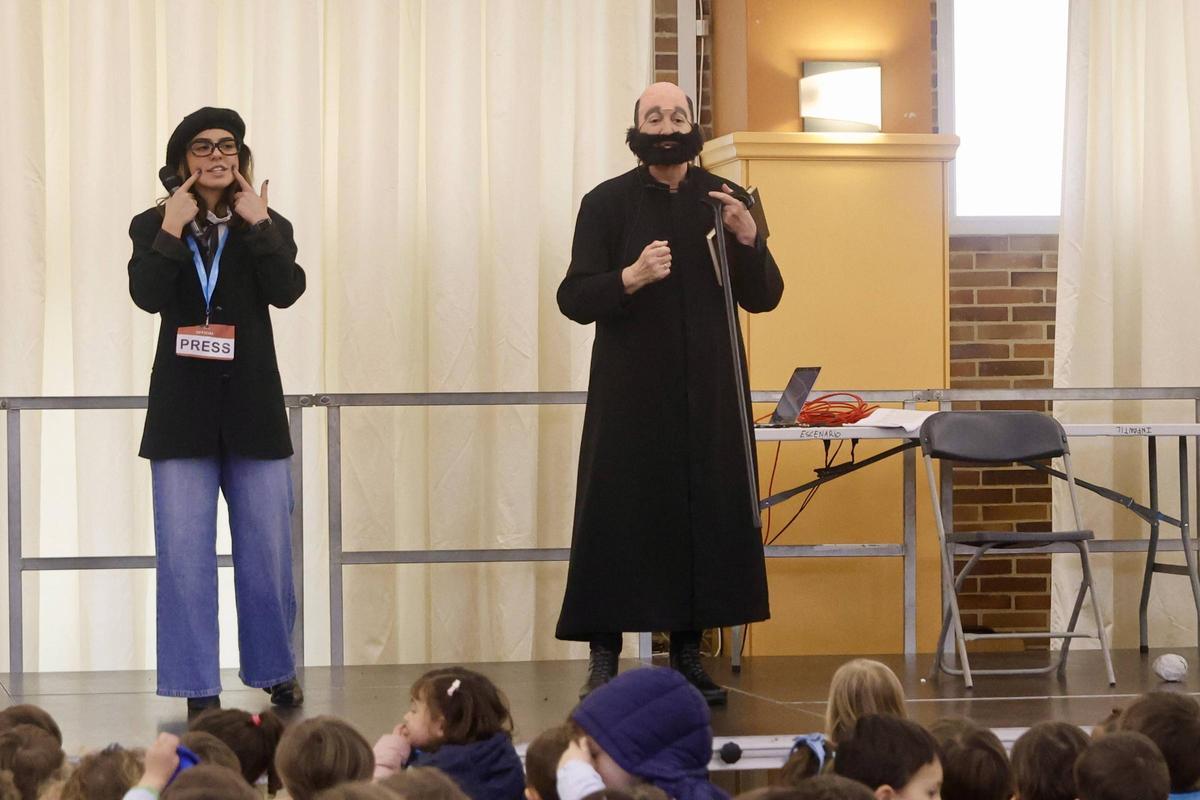 Así disfruta el alumnado del colegio de la Inmaculada de Gijón su "Semana Ignaciana", en imágenes