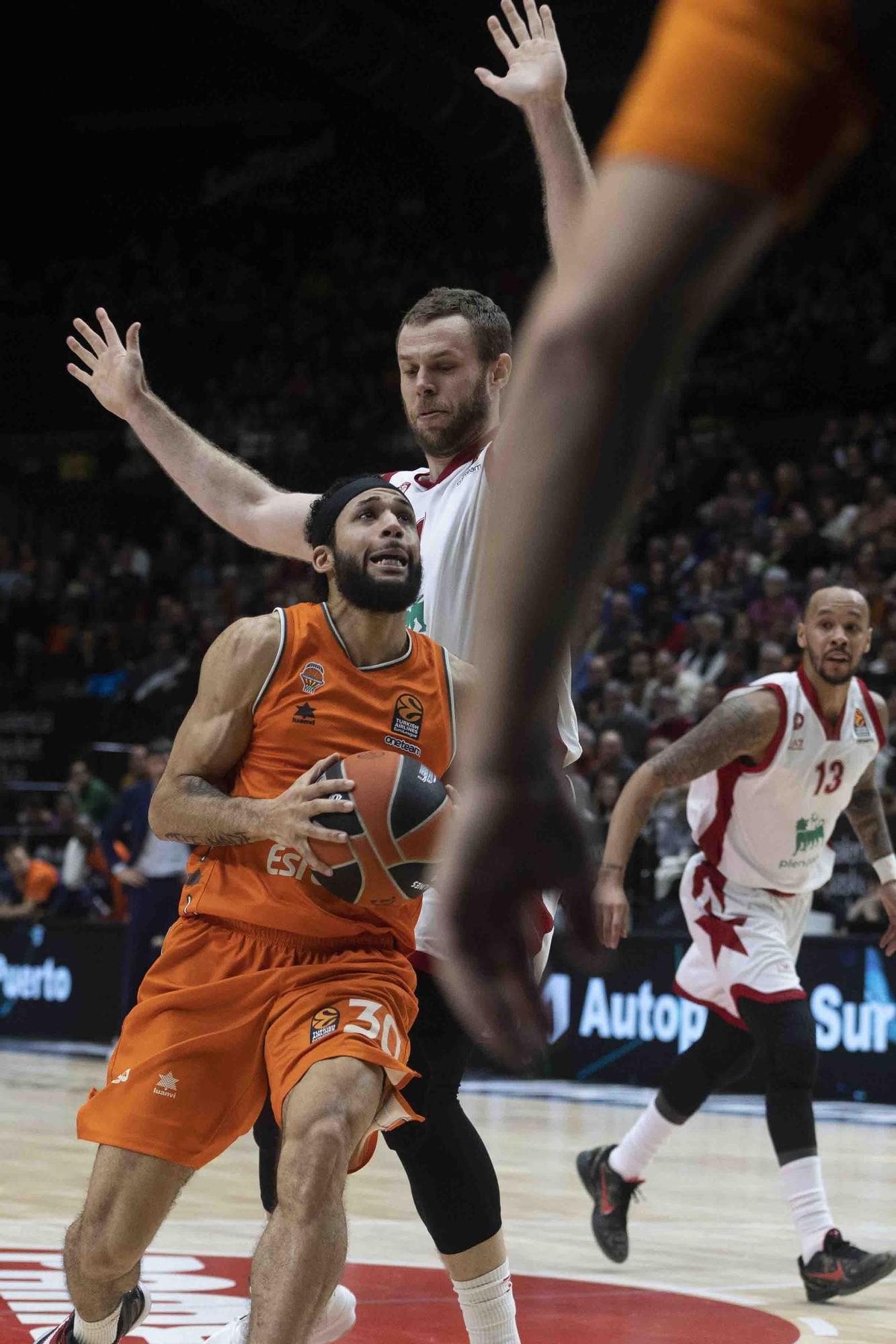 Partido de Euroliga Vlc Basket - EA Milán