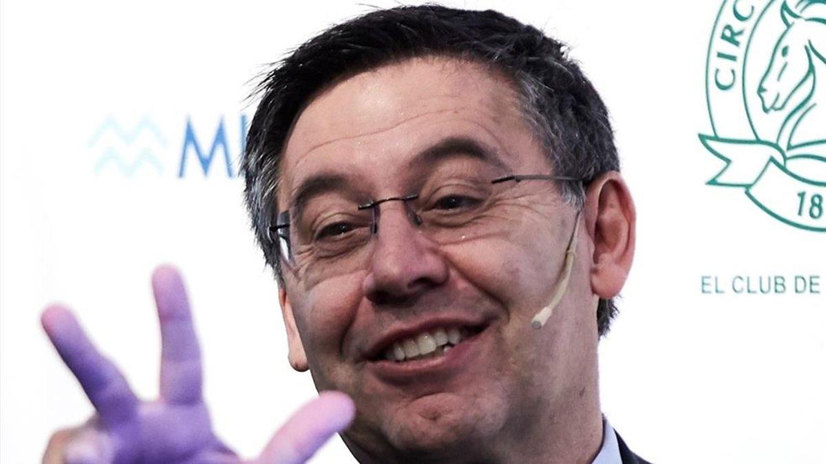 Josep Maria Bartomeu, presidente del Barcelona