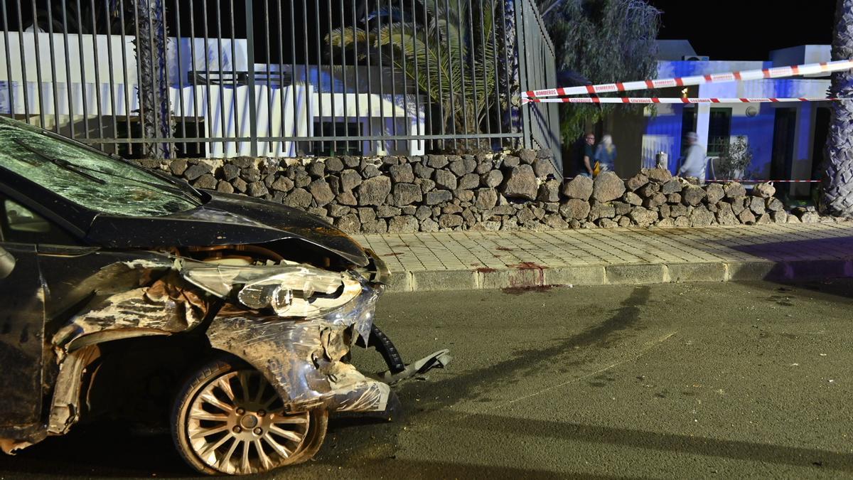 Muere una bebé y cinco personas resultan heridas en un atropello múltiple en Lanzarote