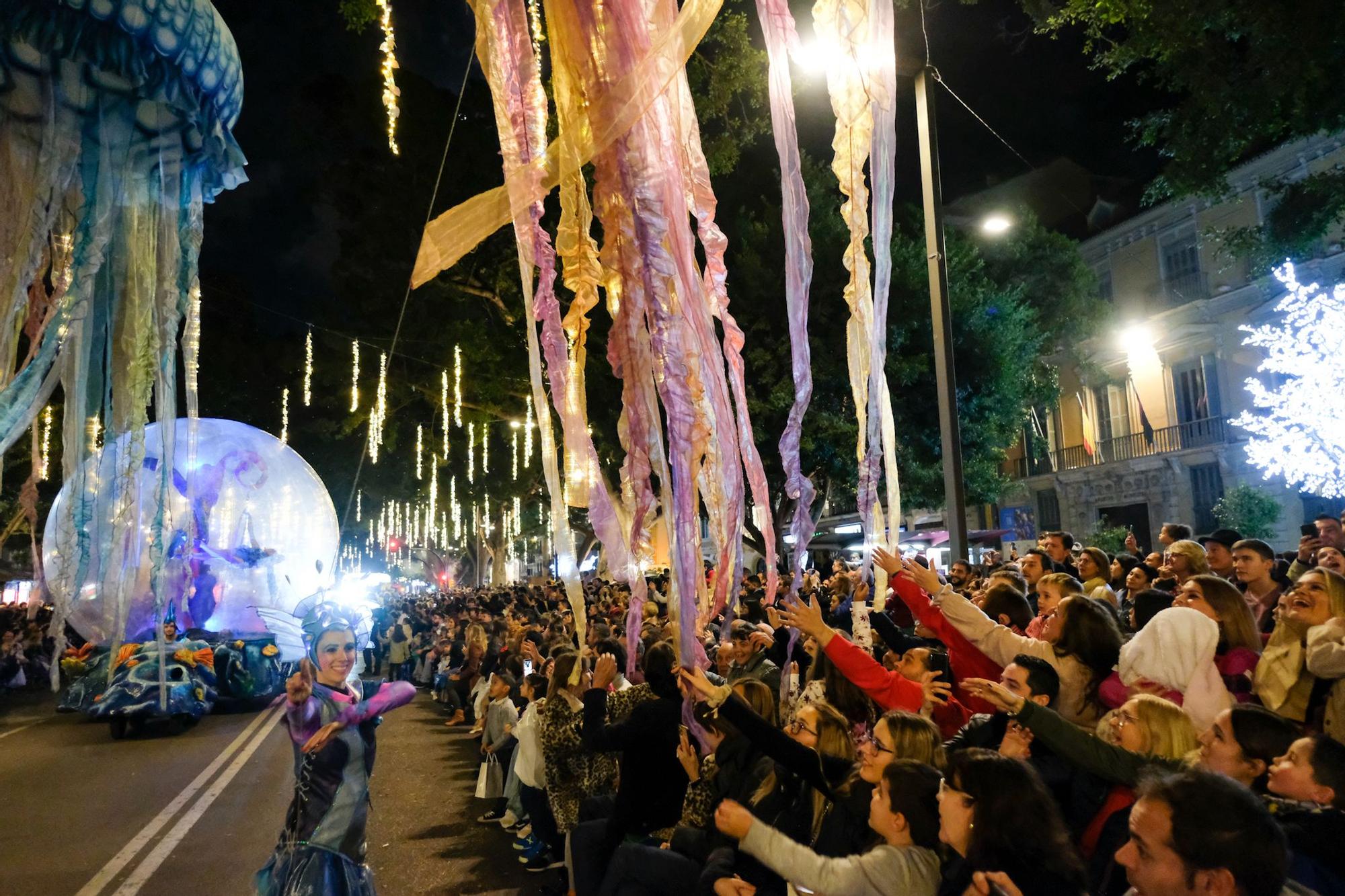 La Cabalgata de los Reyes Magos de Málaga 2023, en imágenes