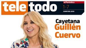 Cayetana Guillén Cuervo, en la portada de ’Teletodo’. 