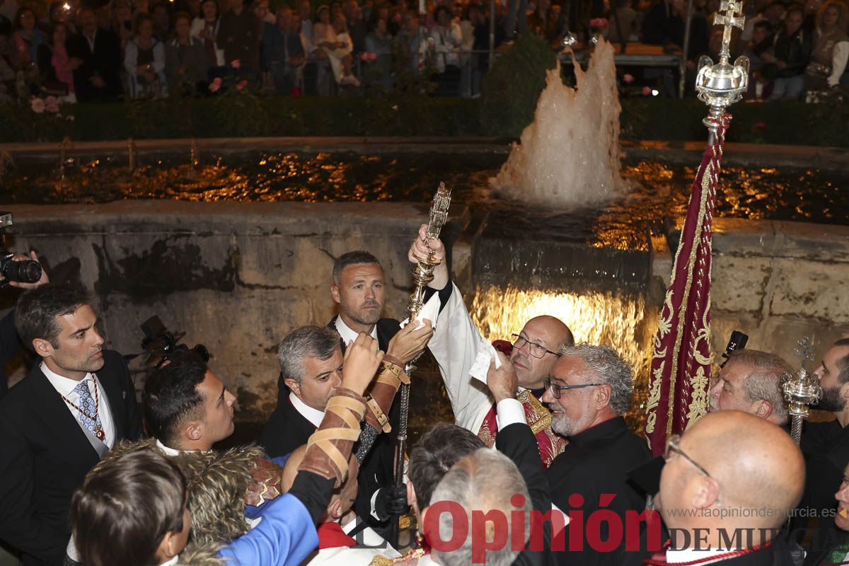 Fiestas de Caravaca: procesión del Baño (procesión, parlamento y baño de la Cruz)