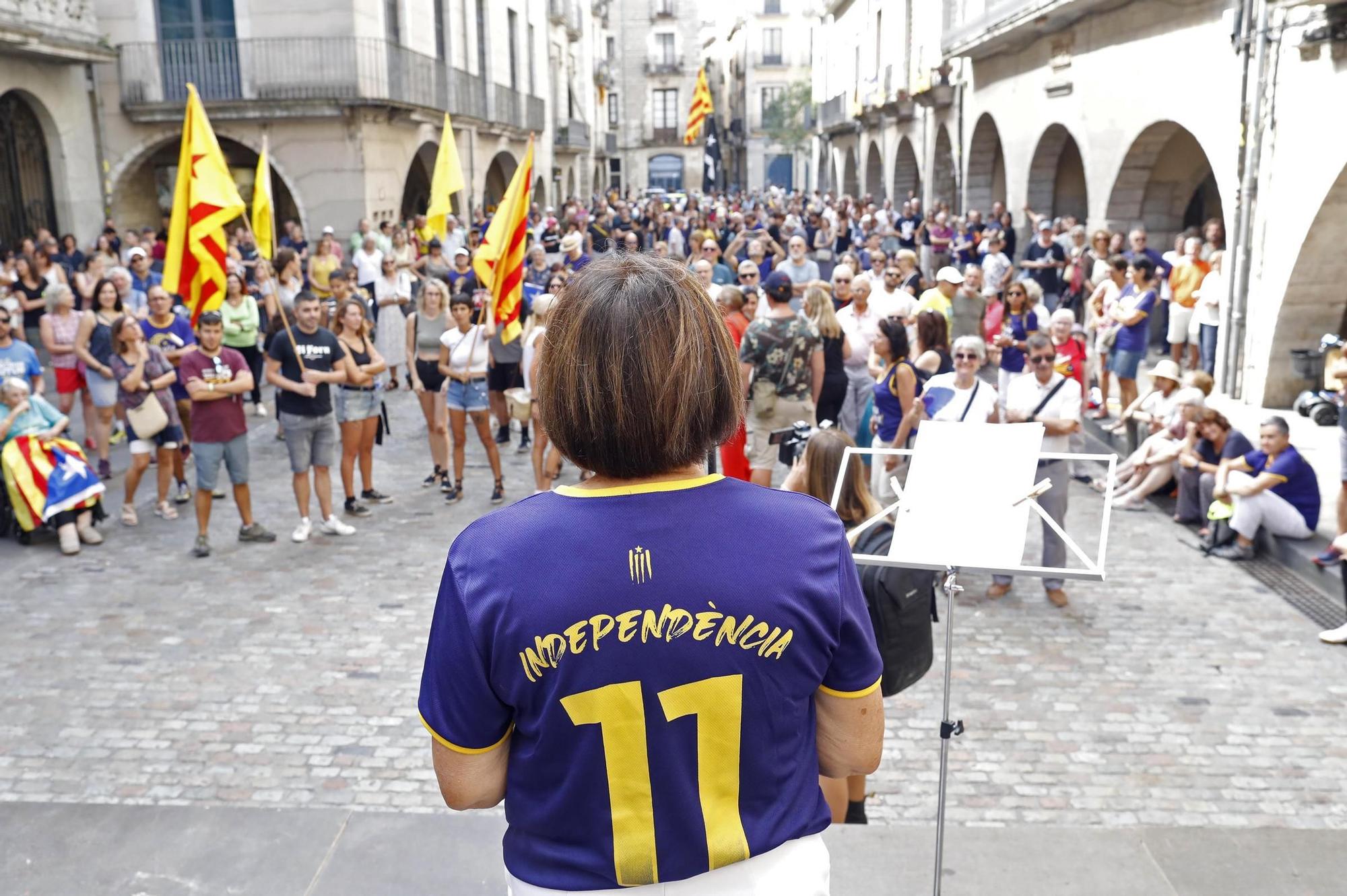 La manifestació de Girona de la Diada, en imatges