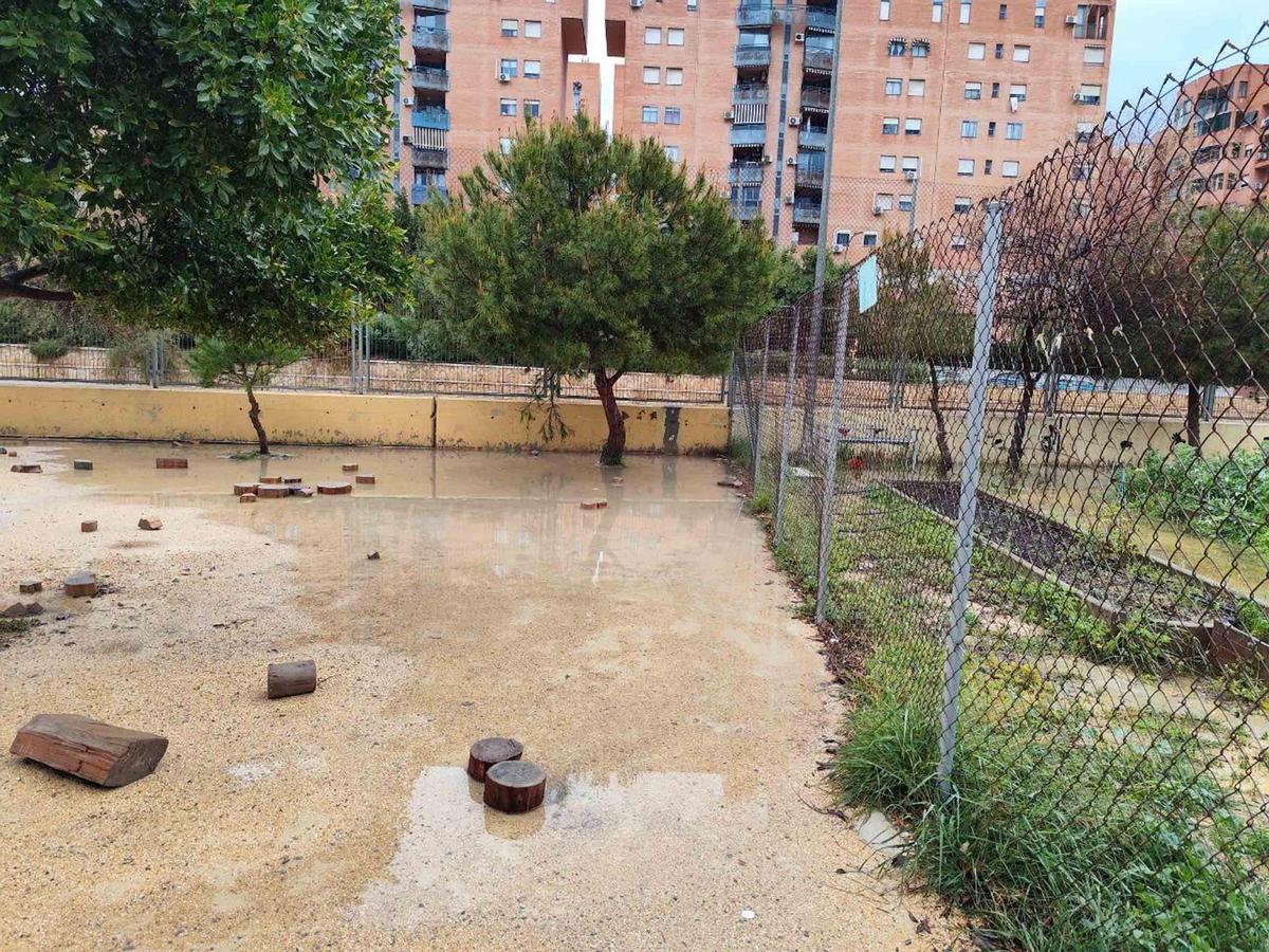 Las lluvias anegan colegios y generan incidencias en centros educativos