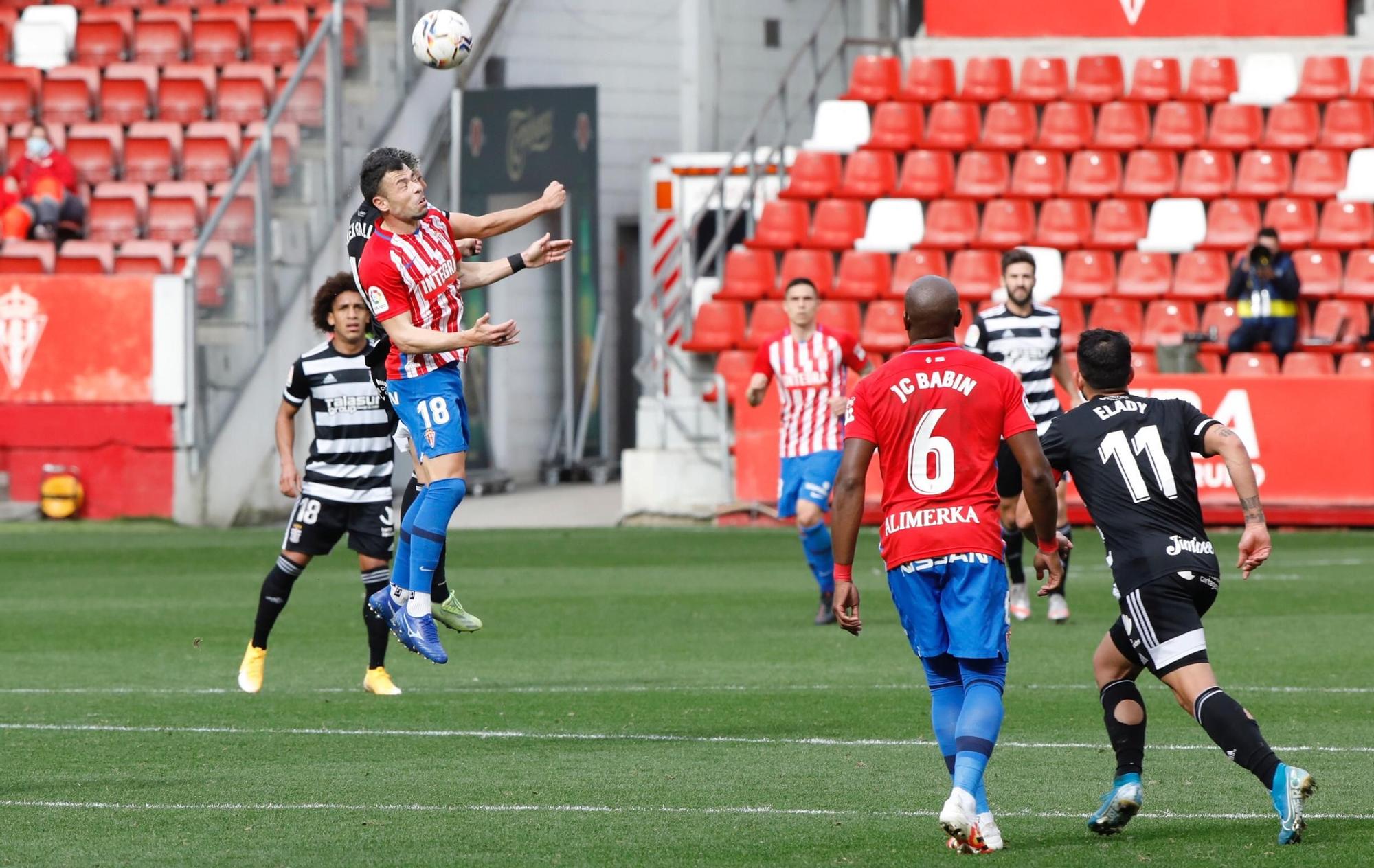 Sporting - Cartagena, en imágenes