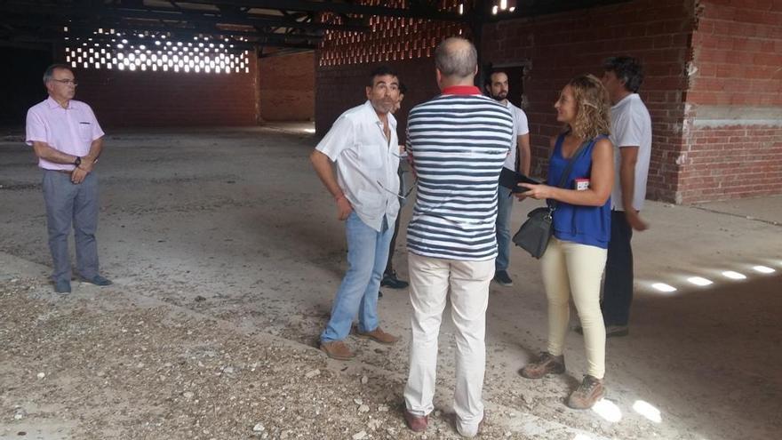 José López visitó las instalaciones en Los Camachos.