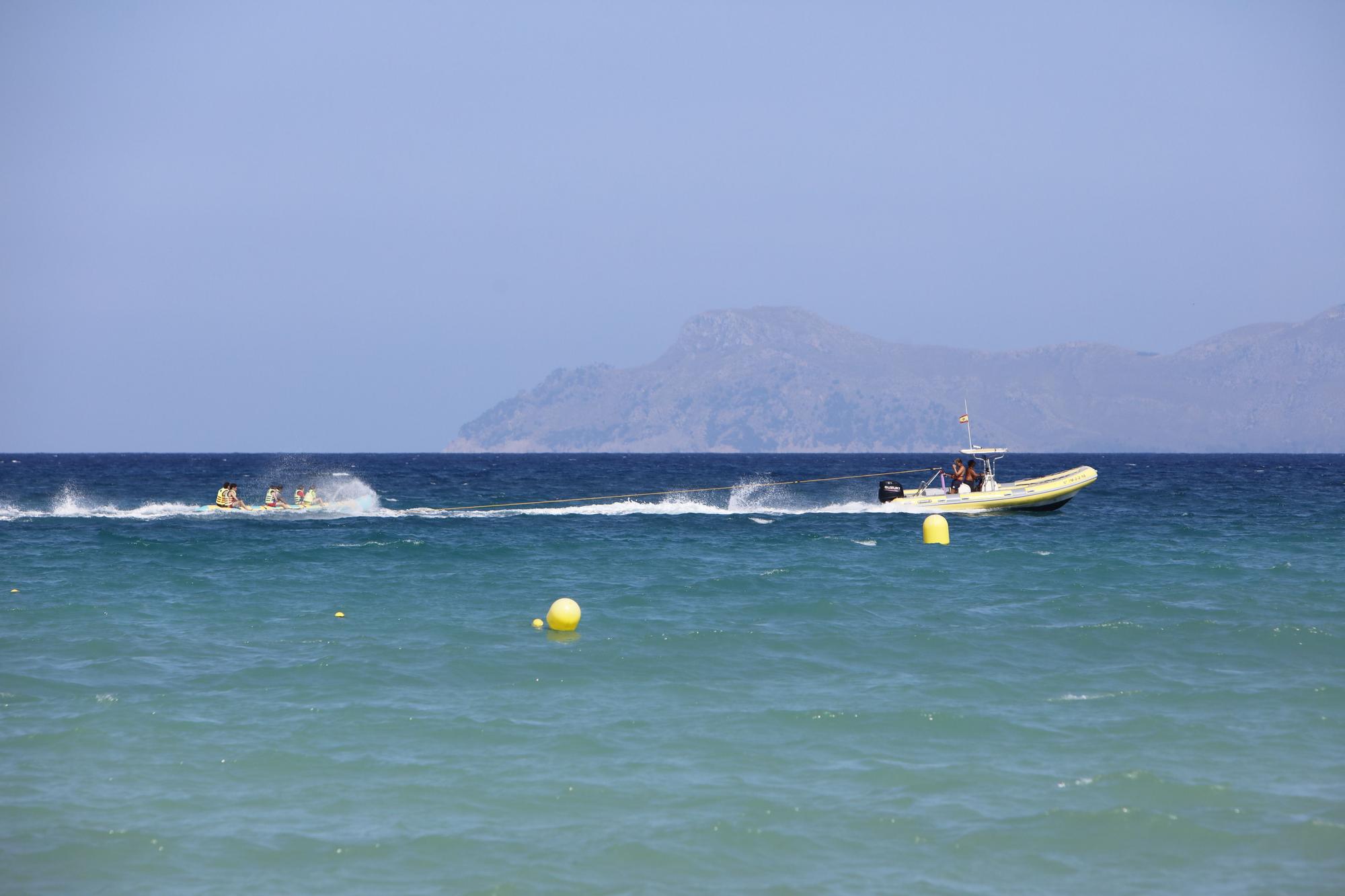 So sieht es an der Playa de Muro aus