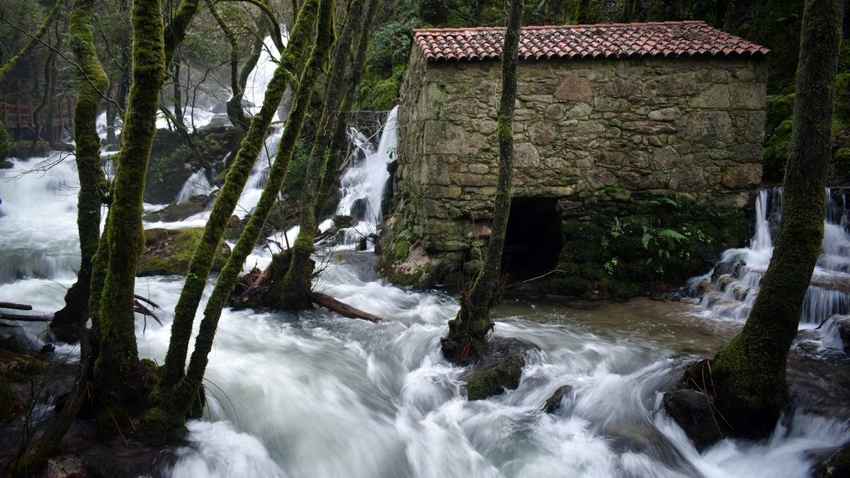 La Fervenza de Parafita, en el río Valga.