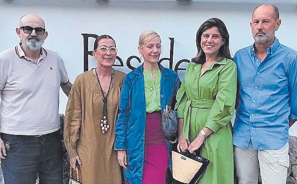 Antelm Pujol, Priscila de Isasi, Anuska Menéndez, Anabel Sánchez y Alejandro.