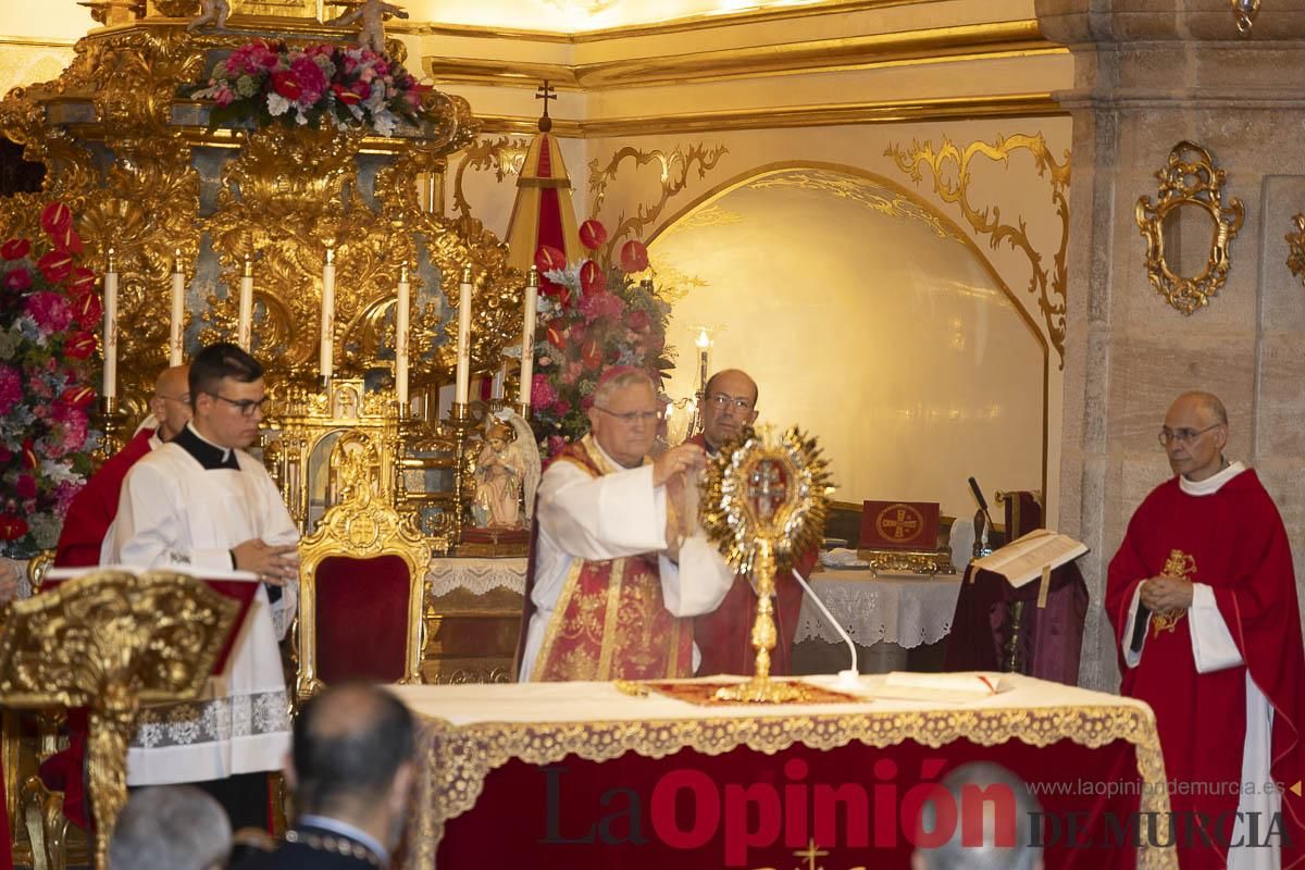 Así se ha vivido en Caravaca la clausura del Quinario de la Vera Cruz