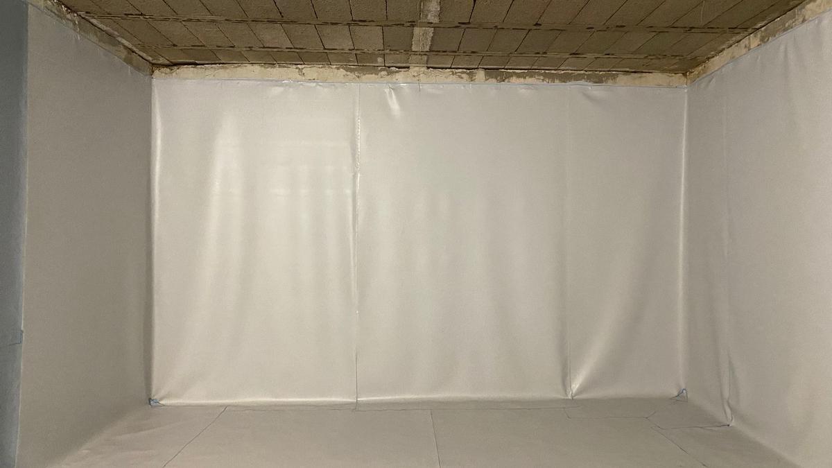 Arreglo del aljibe del área de acampada de Papagayo.