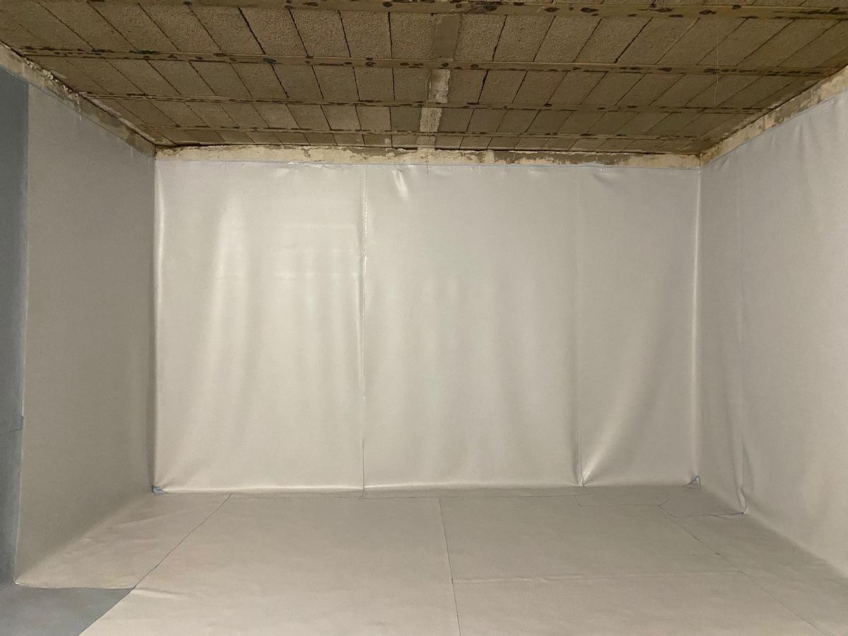 Arreglo del aljibe del área de acampada de Papagayo.