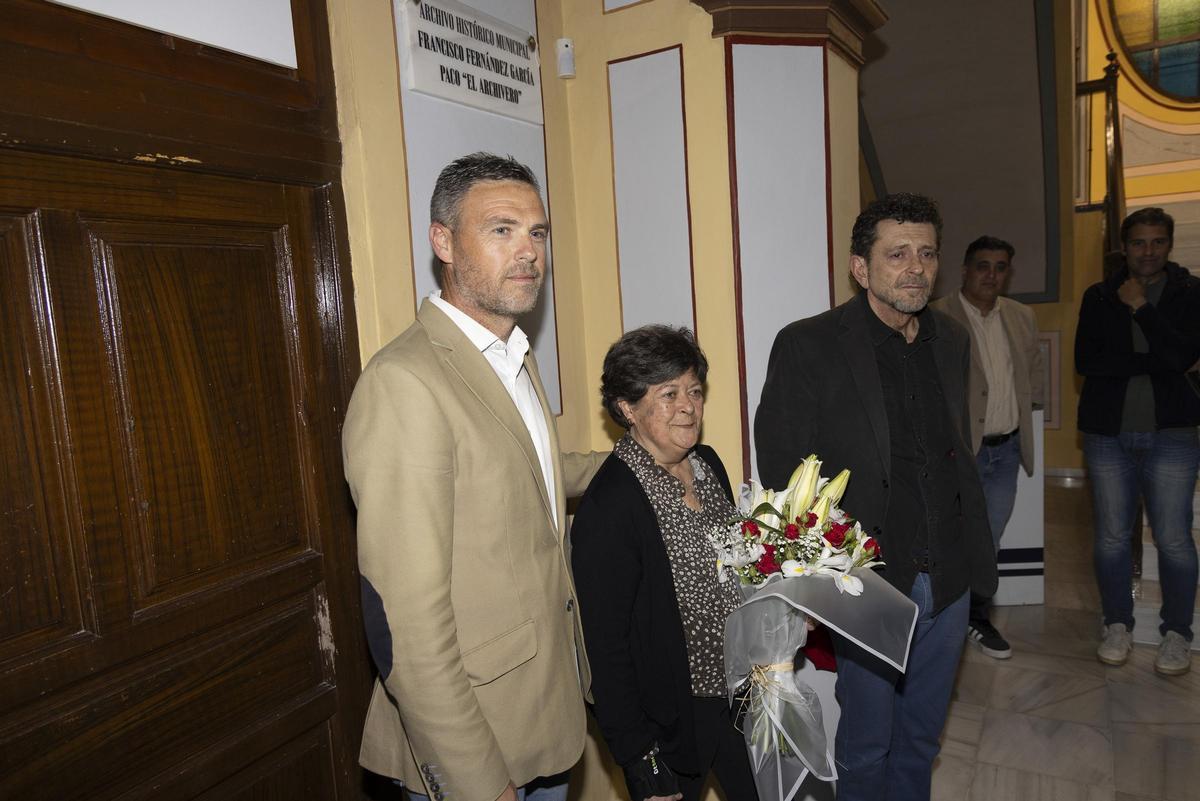 El archivo municipal de Caravaca lleva el nombre de Francisco Fernández