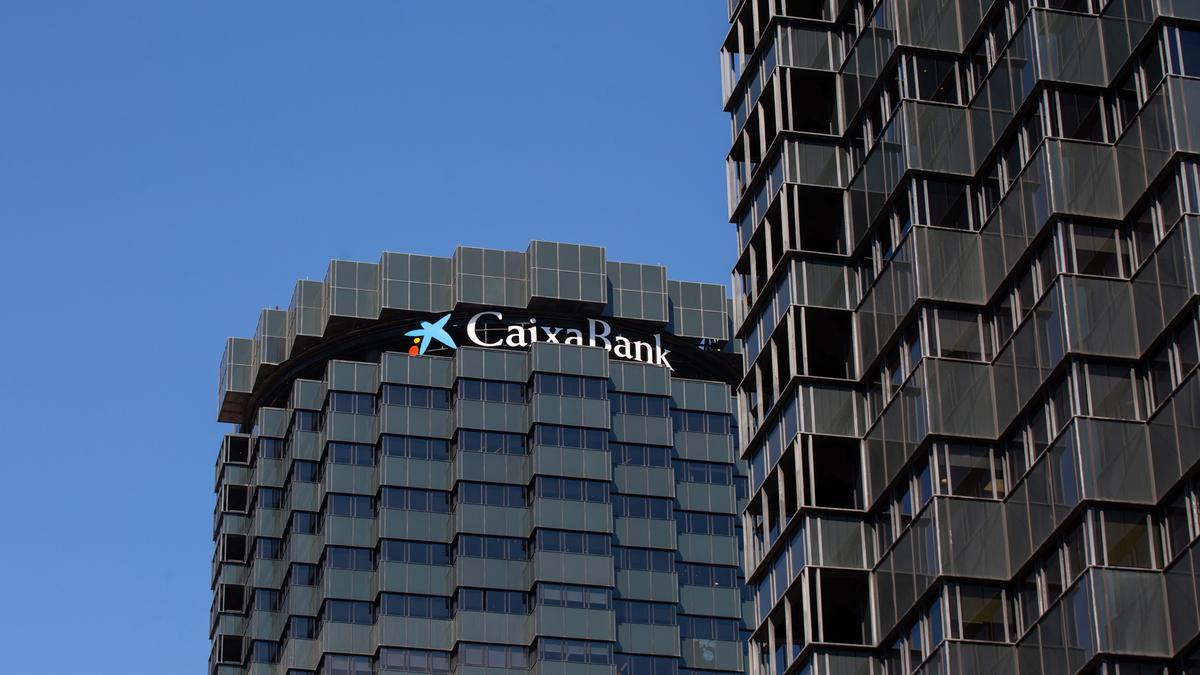 Sede de CaixaBank en la Avenida Diagonal de Barcelona.