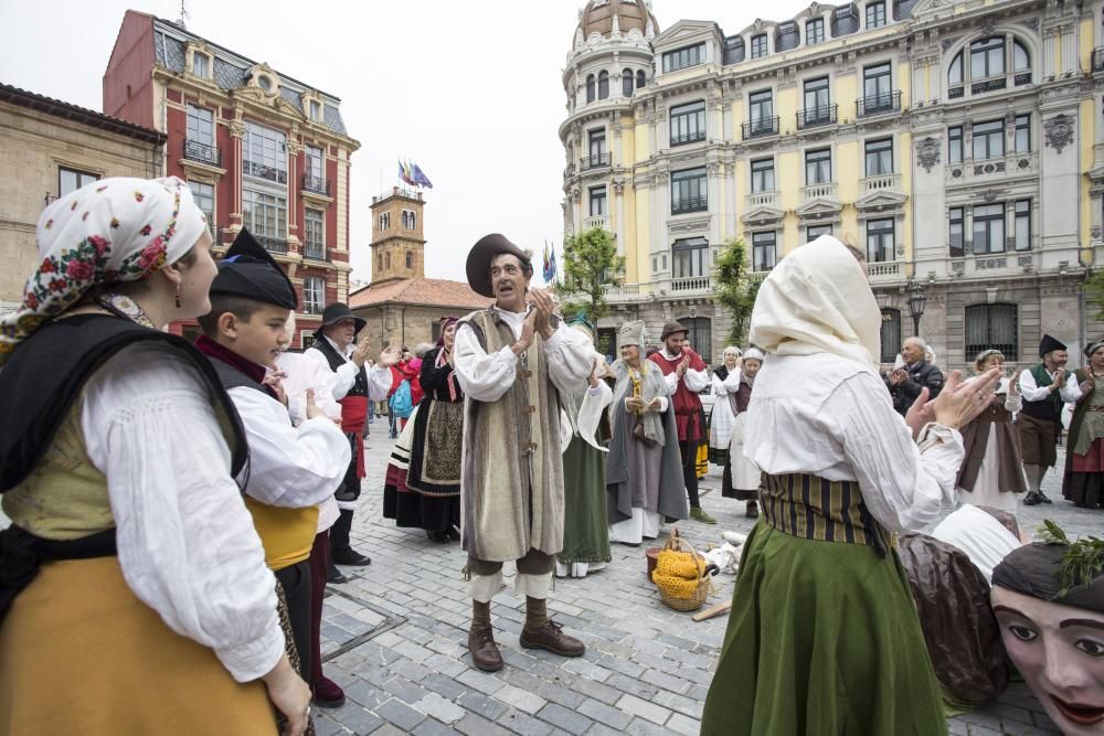 Fiesta de la Balesquida en Oviedo