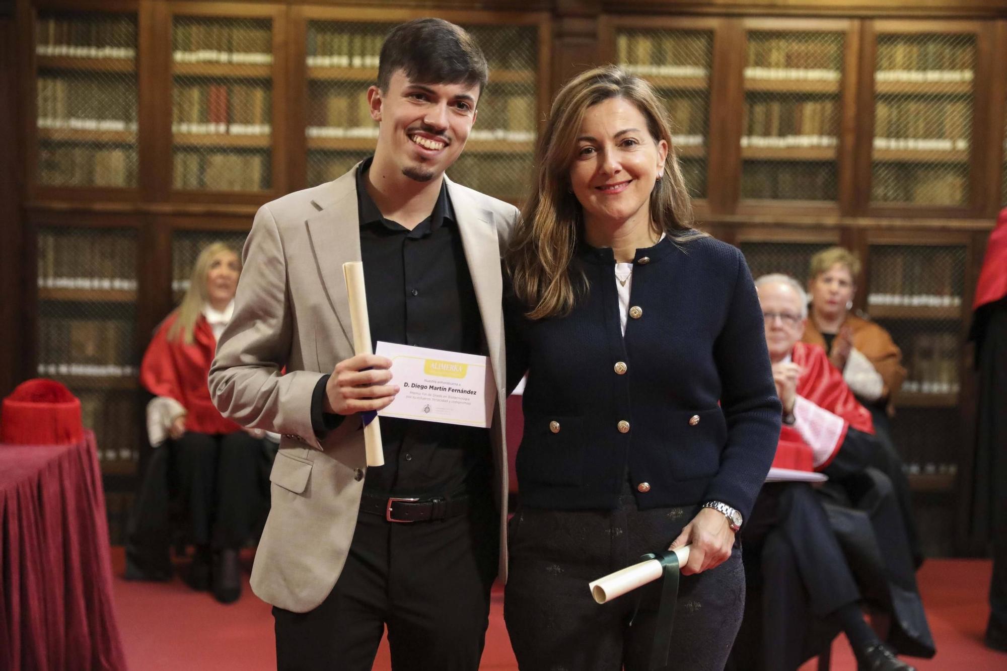 En imágenes: Así fue la entrega de premios a los mejores expedientes de la Universidad de Oviedo 2024