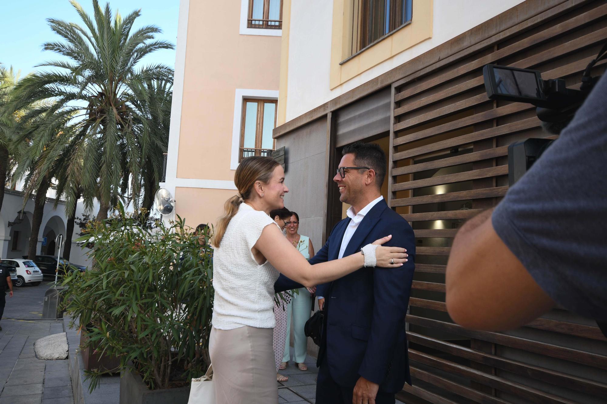 Galería de imágenes de la visita de Marha Prohens a Ibiza y Formentera