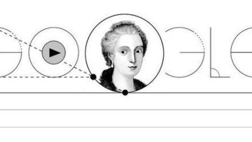 Google dedica su &#039;doodle&#039; a la matemática y filósofa María Gaetana Agnesi