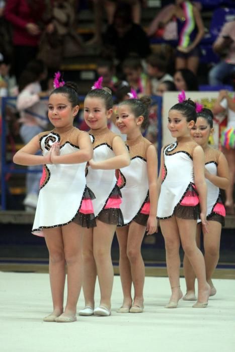 Cartagena celebra la primera jornada de la competición escolar de gimnasia rítmica con más de 1.000 participantes