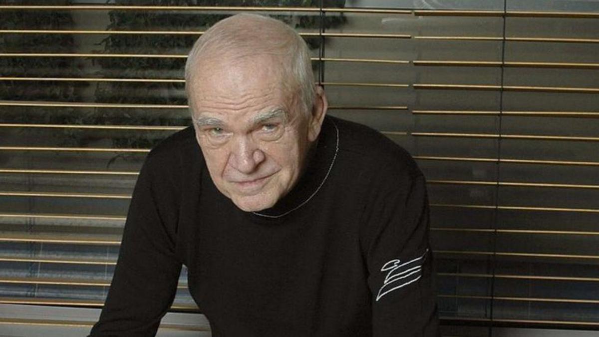 El escritor checo-francés Milan Kundera.