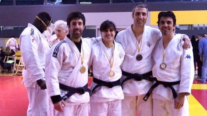 Bons resultats bagencs en el català veterà de judo