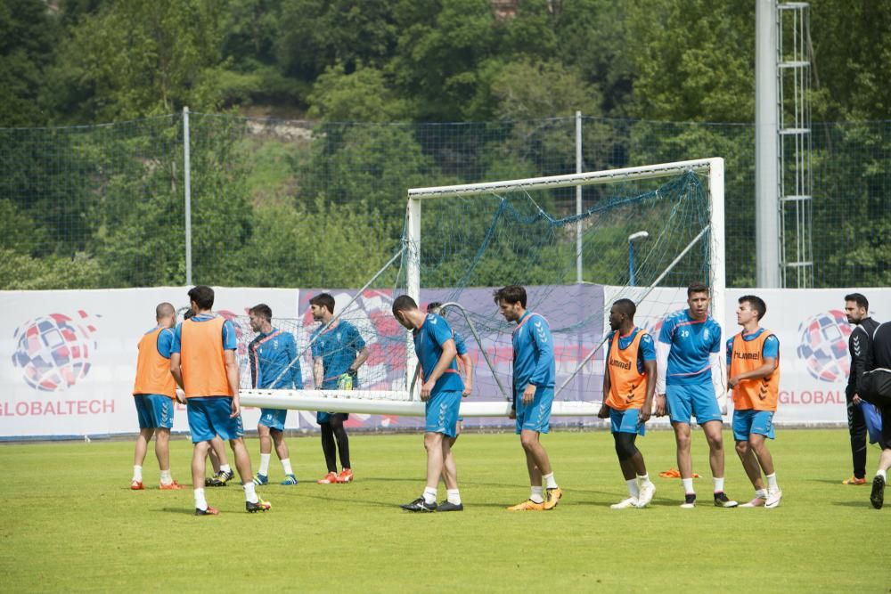 Entrenamiento del Real Oviedo