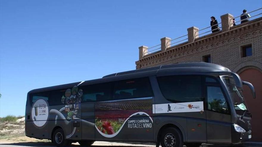La Ruta del Vino en Bus hace parada en el Museo Goya