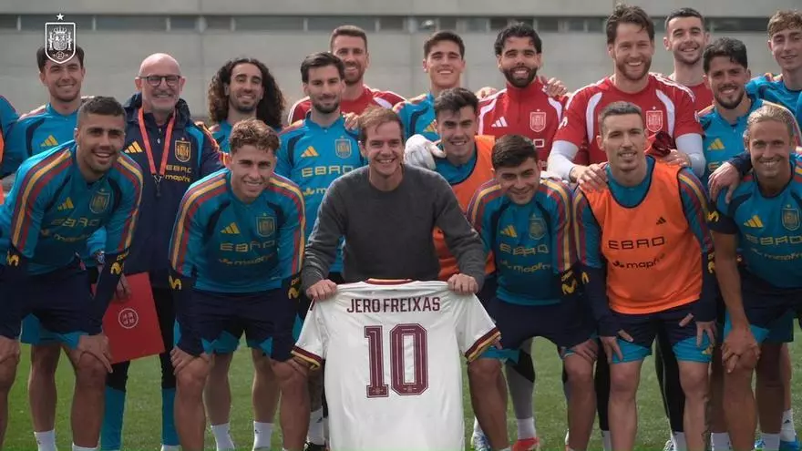 Jero Freixas la pidió… y la selección se la regaló