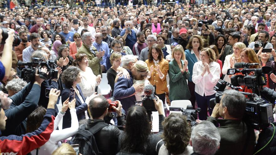 La presentación de Sumar ahonda en la brecha entre Podemos y Compromís