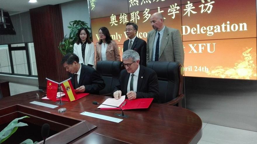 La Universidad de Oviedo suscribe en China dos nuevos memorandos con universidades de Xi&#039;an