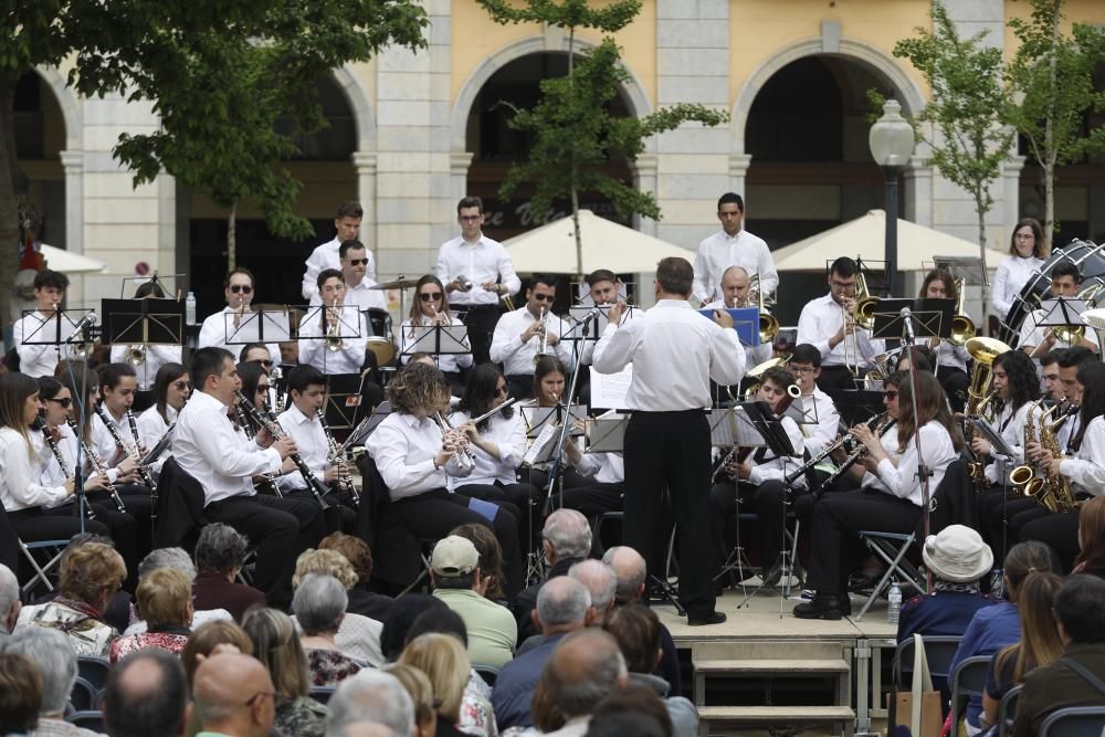 Concert de banda al Mercadal