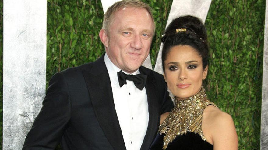 Salma Hayek se casa por sorpresa en Bora Bora