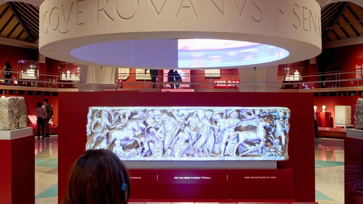 Exposición 'Imperivm', en el Museu d'Arqueologia de Catalunya.