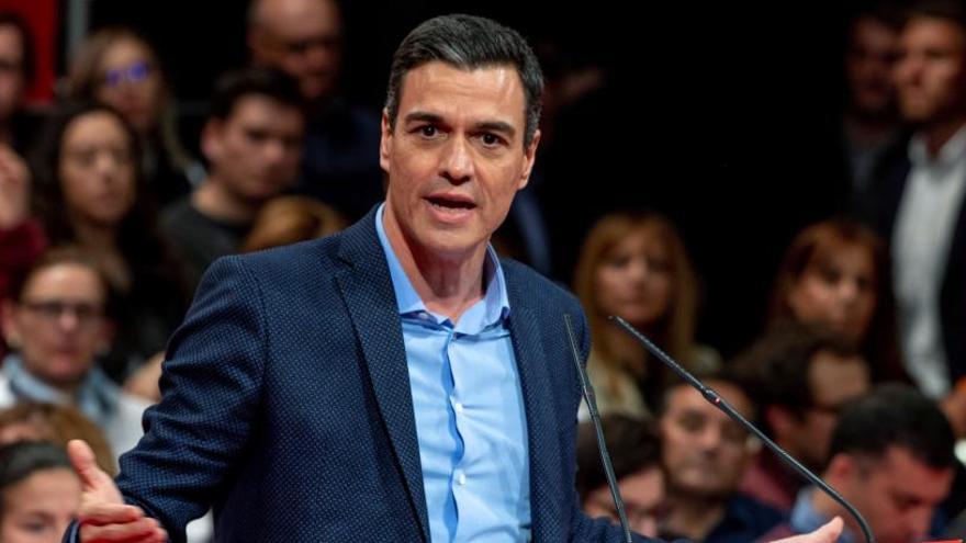 Pedro Sánchez, en un acto en Toledo.