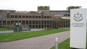 Vista de la sede del Tribunal de Justicia de la Unión Europea, en Luxemburgo.