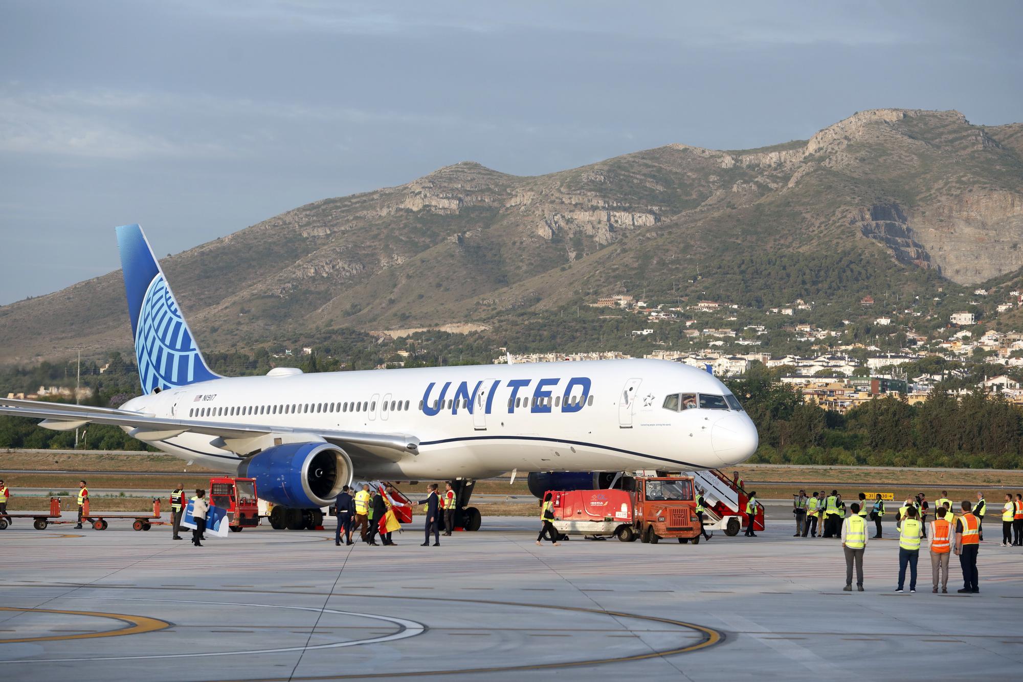 Málaga estrena su nueva ruta área con Nueva York