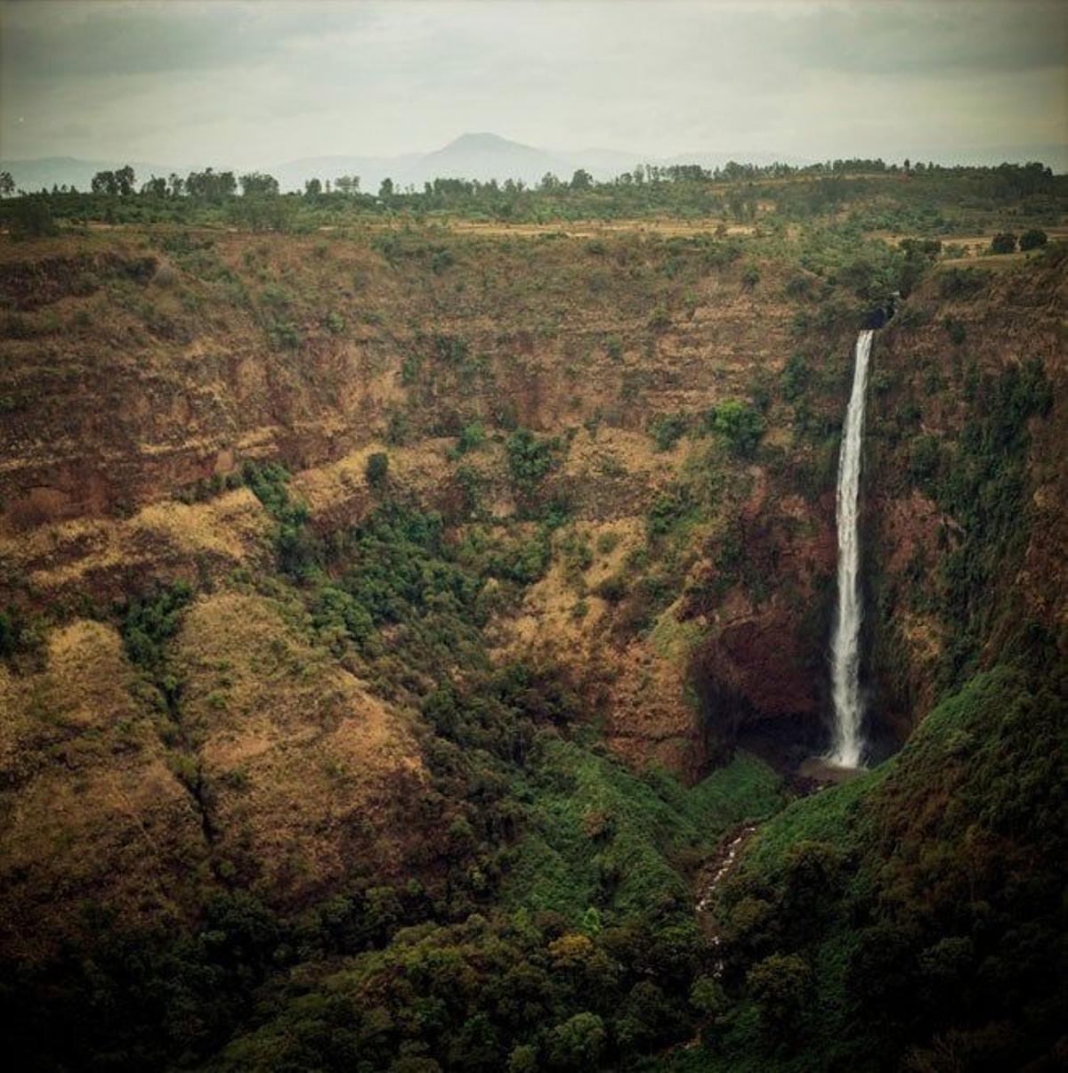 Las cataratas del Nilo Azul, al norte de Etiopía, son un espectáculo precioso.
