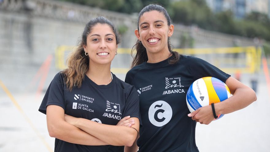 Andrea Rivas y Tania Alvite, del Barrio de las Flores a la arena de Riazor