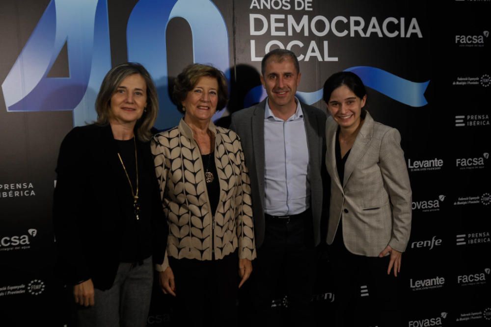 Gala de los 40 años de democracia local en Levante-EMV