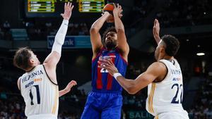 Jabari Parker, en el segundo clásico de semifinales de ACB ante el Real Madrid