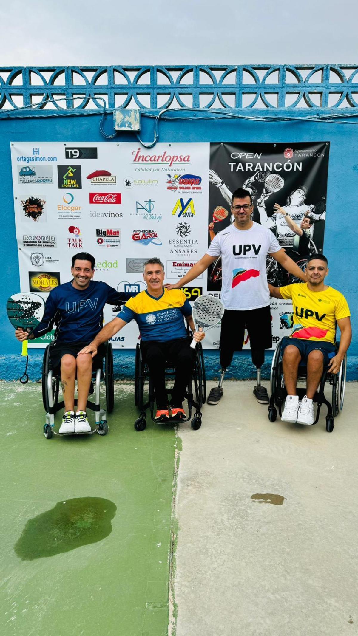 Luis Peinado se proclamó campeón del certamen formando pareja con el número uno del ranking nacional, el jugador navarro Edorta de Anta. Sus rivales fueron los valencianos Topher Triviño y Javier Navarro