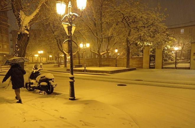 'Filomena' en Aragón