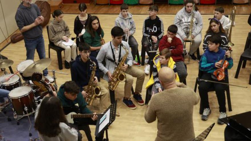 La Imagine Jazz Orchestra busca crear cantera para consolidar su proyecto musical