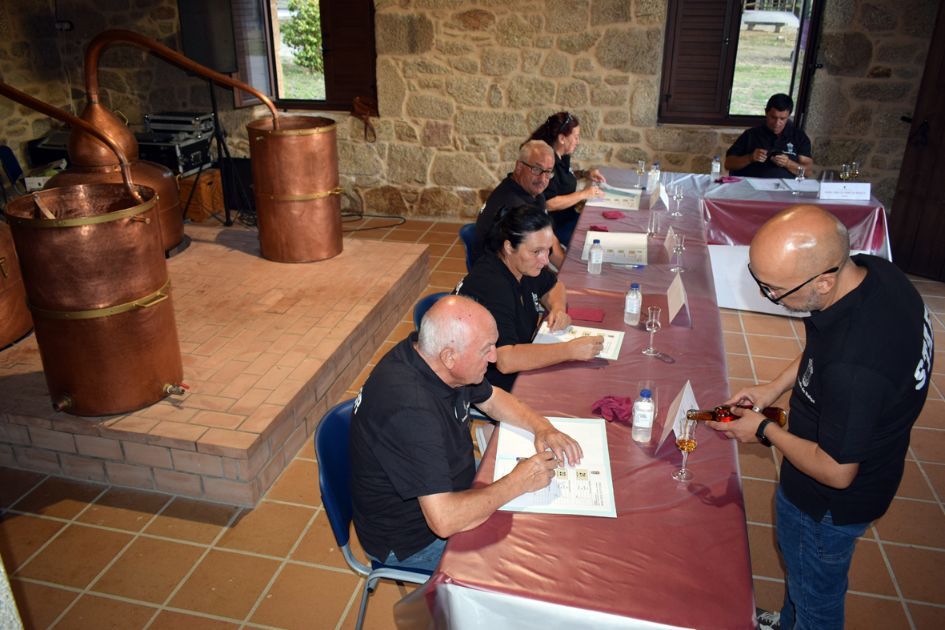 Uno de los momentos de la Festa da Anguía e Mostra da Caña do País.