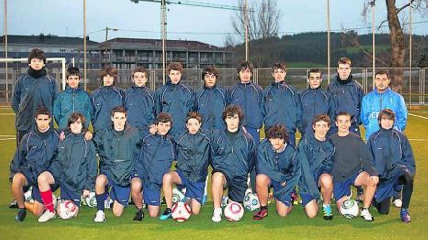 El equipo cadete. / Ricardo Solís