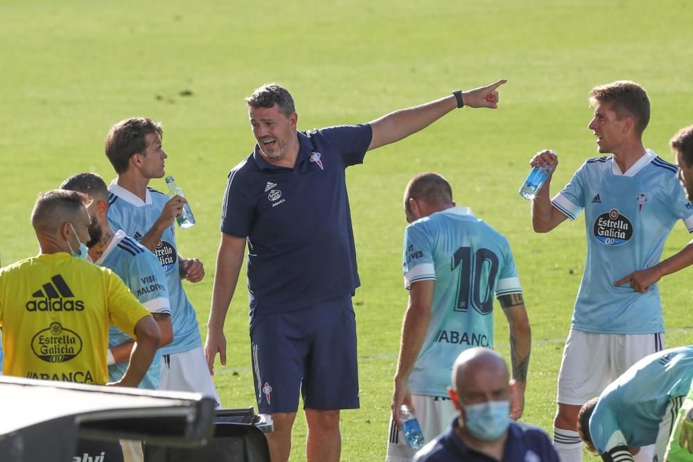 El Celta empata en el último test antes de LaLiga. // Ricardo Grobas