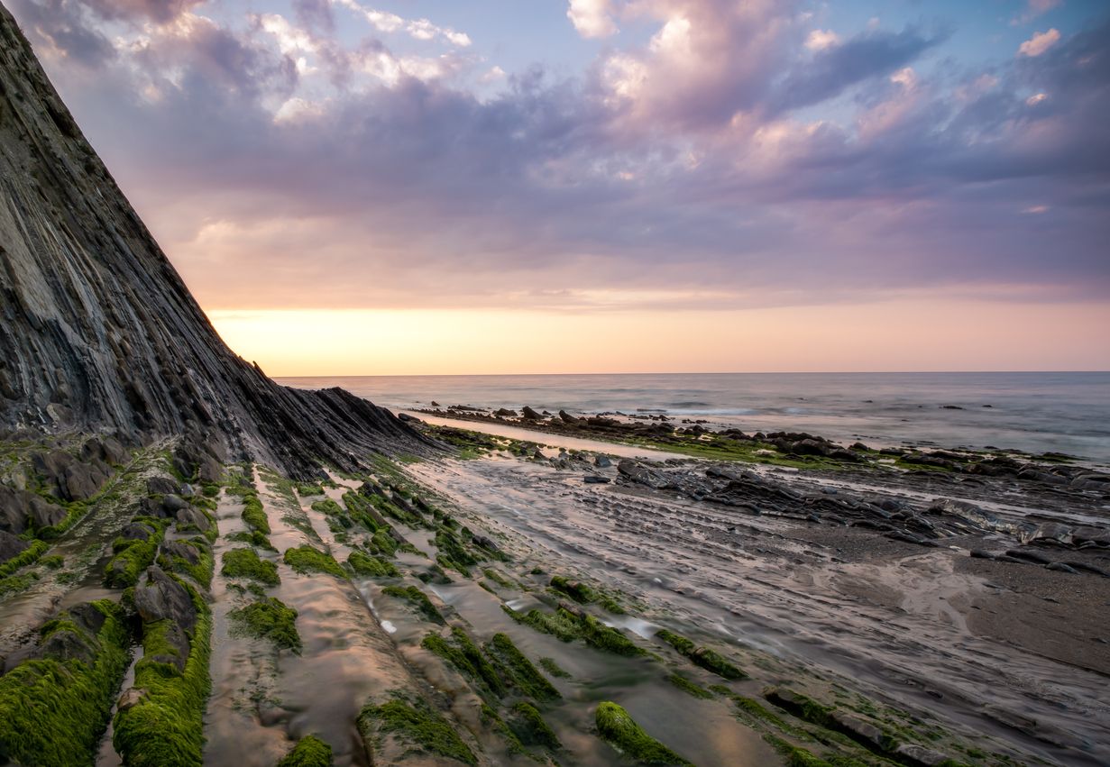 Cala Sakoneta, la imagen más dramática de Gipuzkoa.